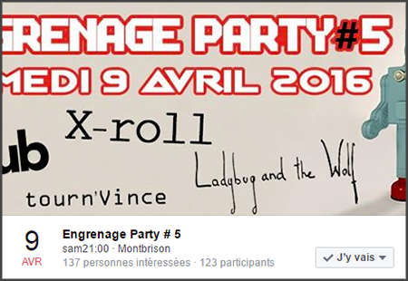 Engrenage Party Prog